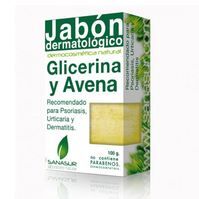 SANASUR JABON GLICERINA Y AVENA 100 GR