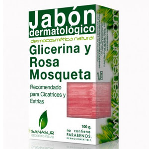 SANASUR JABON GLICERINA ROSA MOSQUET 100