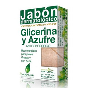 SANASUR JABON GLICERINA AZUFRE 100 GR