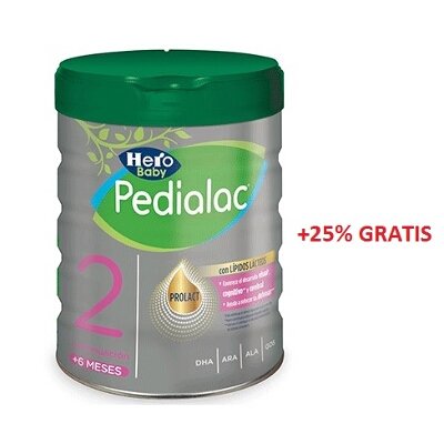 HERO BABY PEDIALAC 2 BOTE 800 G +25%