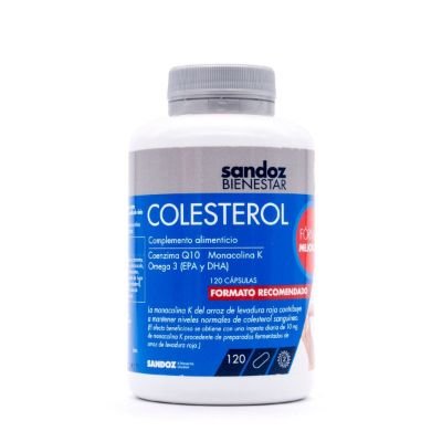 SANDOZ BIENESTAR COLESTEROL 120 CAPs