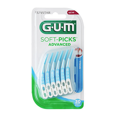 GUM SOFT-PICKS ADV SMALL PALILLO DEN 30U
