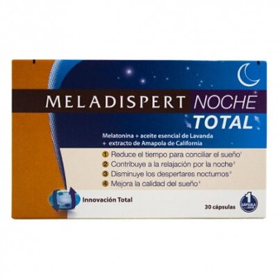 MELADISPERT NOCHE TOTAL 30 CAPSULAS