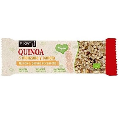 SIKENFORM SNACK BARR QUINOA-MANZ ECO 40G