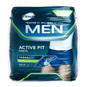 TENA MEN PANTS ABS ORINA ACTIVE FIT M 9U