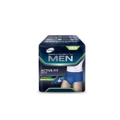 TENA MEN PANTS ACTIVE FIT ABS ORIN G 8U