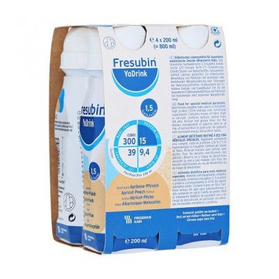 FRESENIUS YODRINK ALBARIC-MELOC 4x200 ML