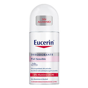 EUCERIN DESODORANTE 0% ALUM ROLL ON 50ML