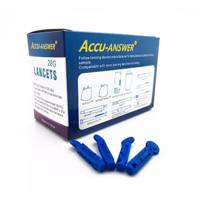ACCU ANSWER LANCETAS ESTERILES 25 UD