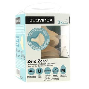 TETINA SUAVINEX SILICONA LACT MIXTA 2 UD