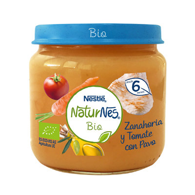 NESTLE NATURNES BIO ZAN TOMATE PAVO 200G