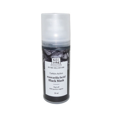 BLACK MASK CARBON ACTIVO SOIVRE 50ML