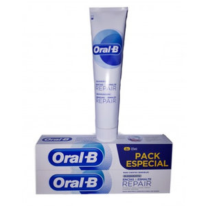 PASTA ORAL B DUPLO EN ESMALT BLANQ 100ML