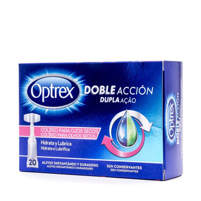OPTREX OJOS SECOS 20 MONODOSIS 0,5 ML