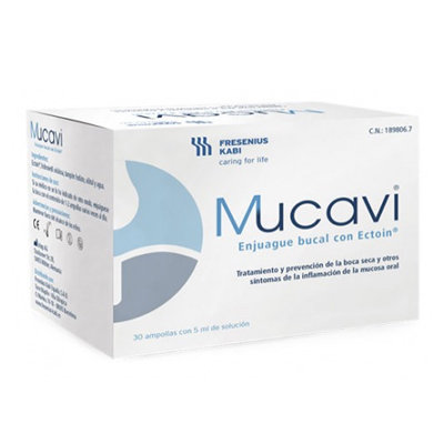 MUCAVI ENJUAGUE BUCAL 5 ML 30 AMPOLLAS