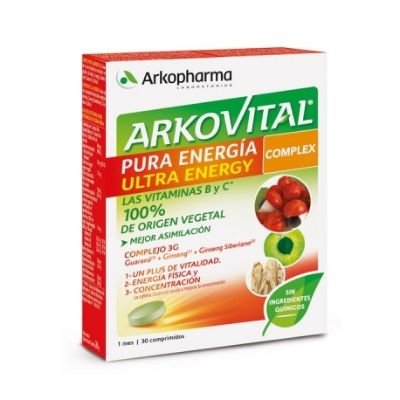 ARKOVITAL PURA ENERGIA ULTRA 30 COMPR