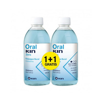 ORALKIN ZERO ENJUAGUE 500ML 2X1