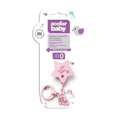 ACOFARBABY CADENA ESTRELLA ROSA