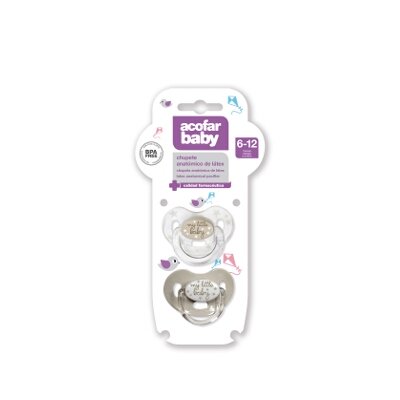 ACOFARBABY CHUPETE LATEX PIEDRA 6-12M