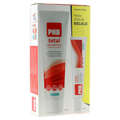 PHB TOTAL PASTA DENTIFRICA 100 + 25 ML