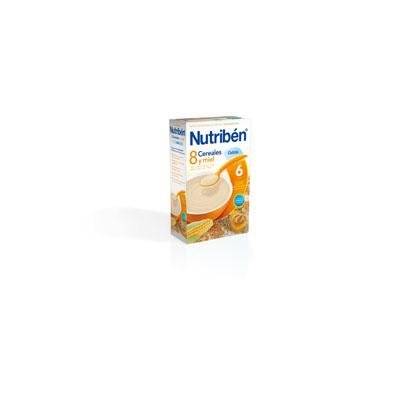 NUTRIBEN 8 CEREALES MIEL CALCIO 600 G.