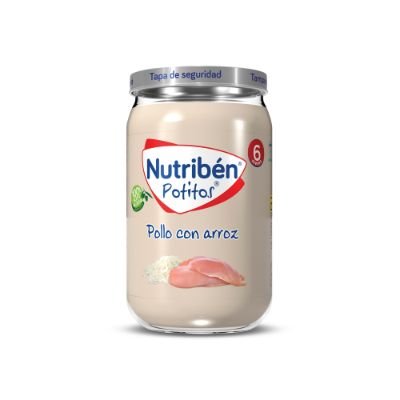 NUTRIBEN POLLO CON ARROZ 235 GR.