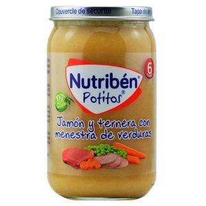NUTRIBEN POTITO JAMON TERNER VERD 235 GR