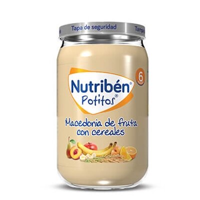 NUTRIBEN POT MACEDONIA CON CEREALES 235G