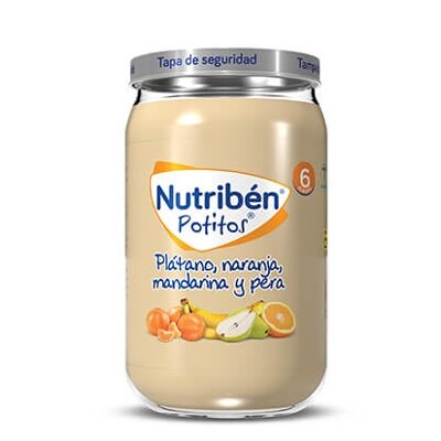 NUTRIBEN PLATANO NARANJ MAND PERA 235G