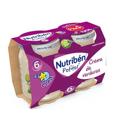 NUTRIBEN POT CENA CREMA VERDURAS 2X190G