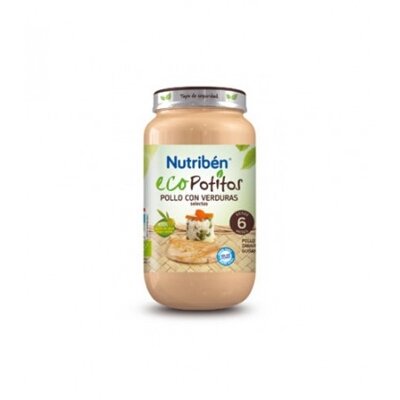 NUTRIBEN ECOPOT INIC POLLO CORR VER 120G