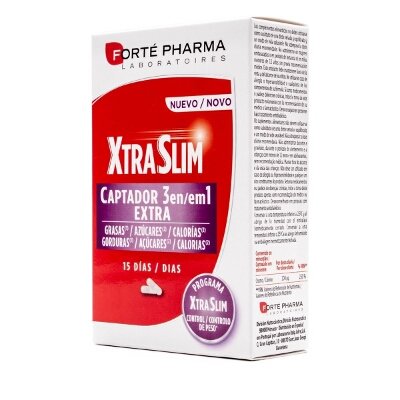 XTRASLIM CAPTADOR 3 EN 1 60 CAPSULAS