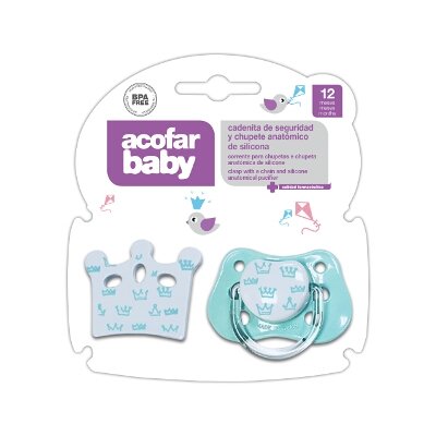 ACOFARBABY CADEN+CHUPE SIL ANA VERDE 12M