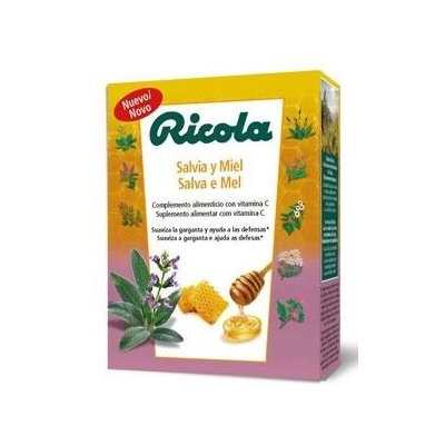 RICOLA CARAM.SALVIA Y MIEL 50 GR