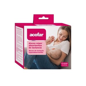 ACOFAR DISCOS SUPER ABSORB LACTANCIA 36U