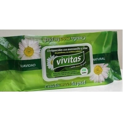 TOALLITAS HUMEDAS VIVITAS 24 UDES