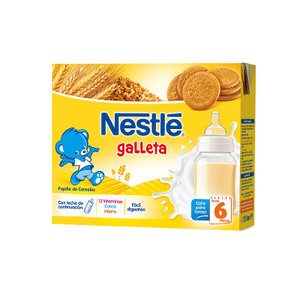 NESTLE PAPILLA LIQUIDA GALLETAS 2x250 ML