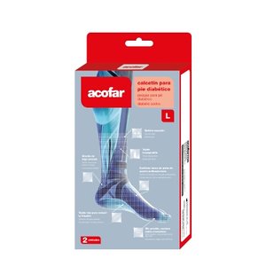 ACOFAR CALCETIN PIE DIABETICO TALLA L