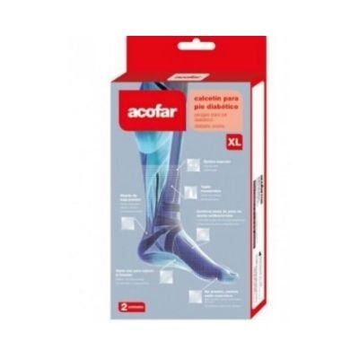 ACOFAR CALCETIN PIE DIABETICO TALLA XL