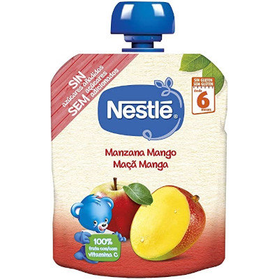 NESTLE BOLSITA MANZANA Y MANGO 90G