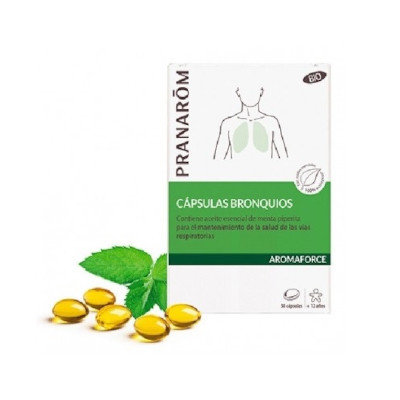 AROMAFORCE BRONQUIO 75MG EUBIARION 30CAP