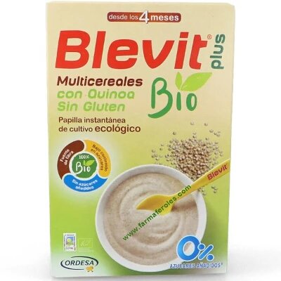 BLEVIT P MULTICEREAL QUINOA S/GLUT 250G
