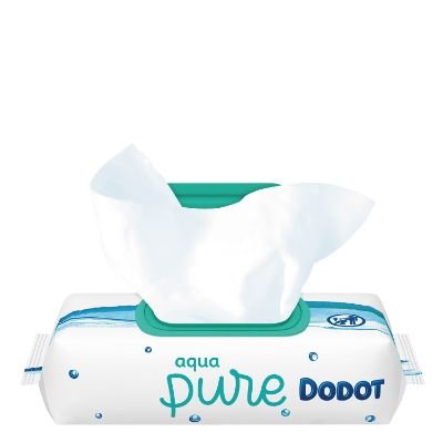 DODOT TOALLITAS AQUA PURE 48 UDS TAPITA