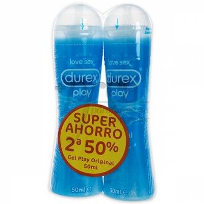 DUREX DUPLO PLAY LUBRICANTE HIDRO 2x50ML