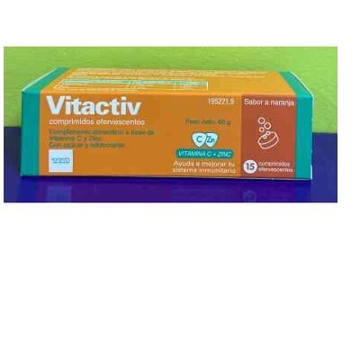VITACTIV 15 COMPRIMIDOS EFERVESCENTES