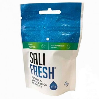 SALIFRESH MENTOL 20 CARAMELOS