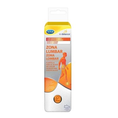 SCHOLL PLANTILLAS IN BALANCE LUMBAR T.M