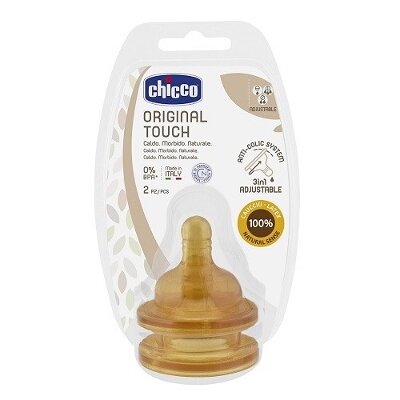 TETINA CHICCO ORIGINAL TOUCH 0M 2UNID