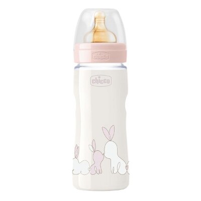 BIBERON CHICCO ORIGINAL TOUCH ROSA 330ML