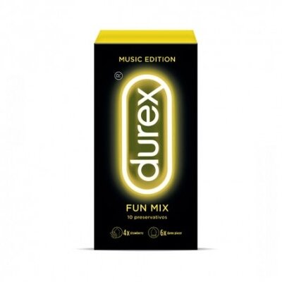 DUREX COND.MUSIC FUN MIX 10 UNIDADES